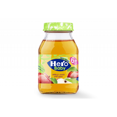 HERO BABY APPLE JUICE JAR 130 ML